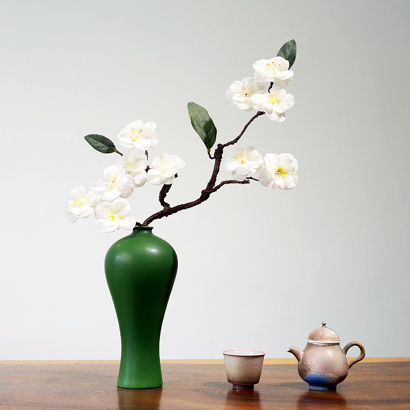 新中式禅意陶瓷花瓶创意桌面电视柜客厅水培茶室民宿家居装饰摆件,家居饰品,花瓶,淘宝优惠券,粉丝福利购,淘宝优惠卷