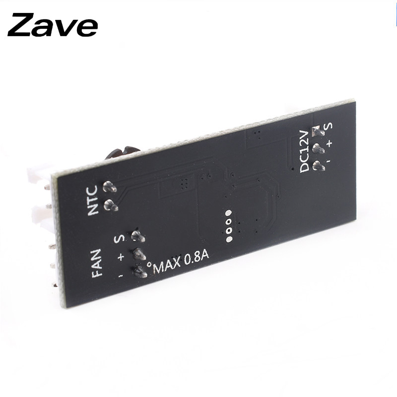 直流PWM单路12V 2-3线风扇温控调速器机箱 电脑风扇 温控降噪模块