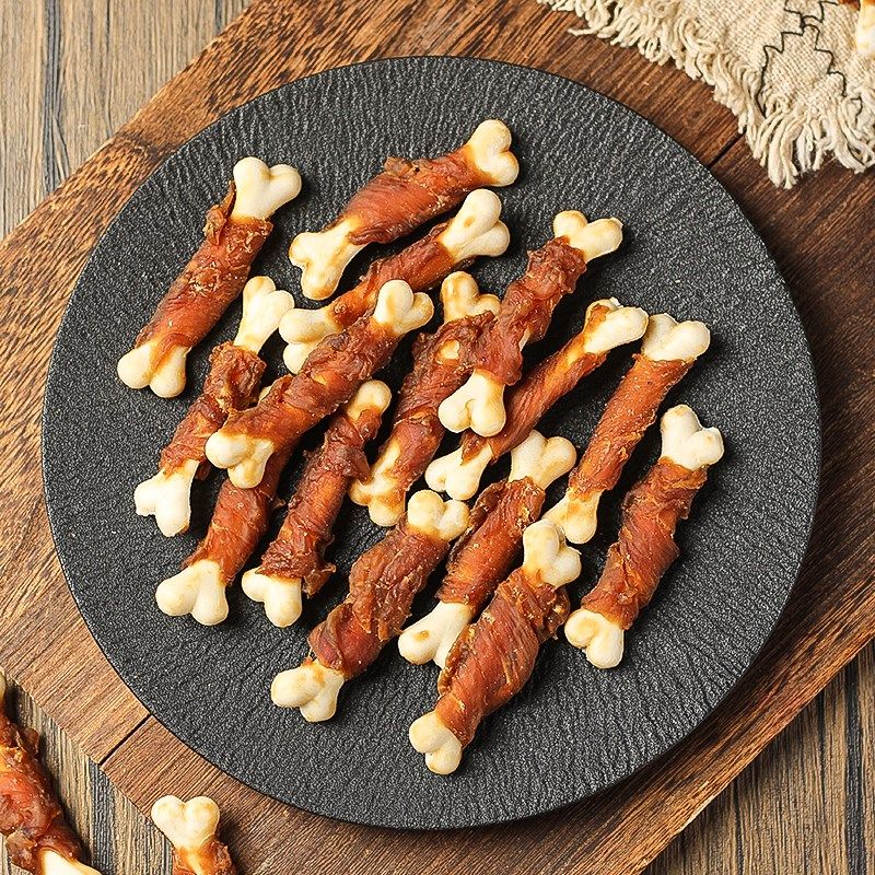 鑫宸宠物食品狗狗零食磨牙棒咬胶大小型幼犬比熊泰迪洁齿钙奶骨