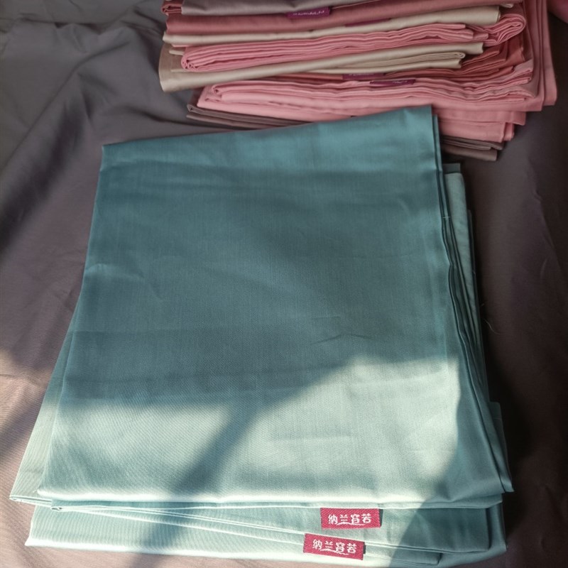 60支长绒棉枕套全棉纯棉信封枕48*74枕头套学生单人