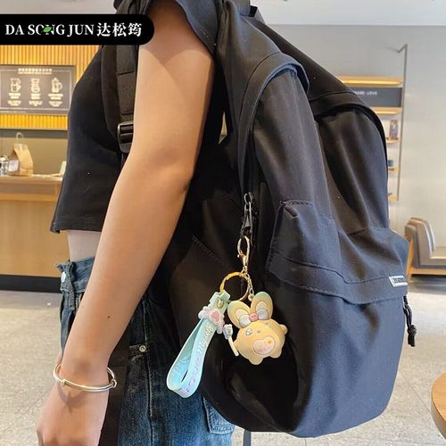 2024年新款麻吉兔兔钥匙扣公仔女生小饰品可爱钥匙链女款书包挂件