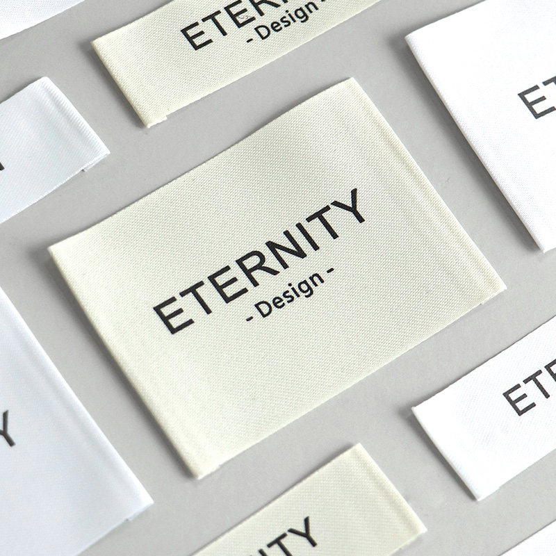 女装店服装领标印唛定制唛头布唛标签logo设计订制水洗标尺码标不