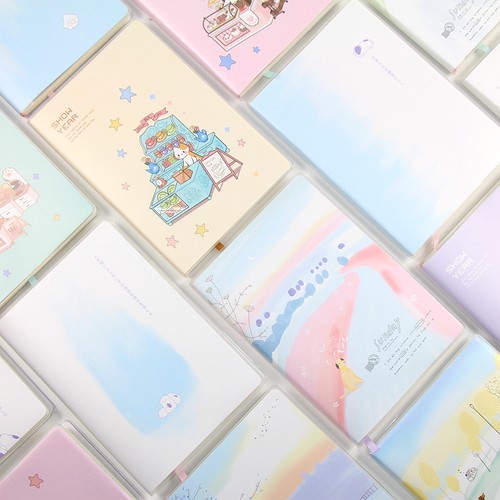 胶套笔记本加厚32K小学生横格本子A5初中生厚胶装32开练习作业本