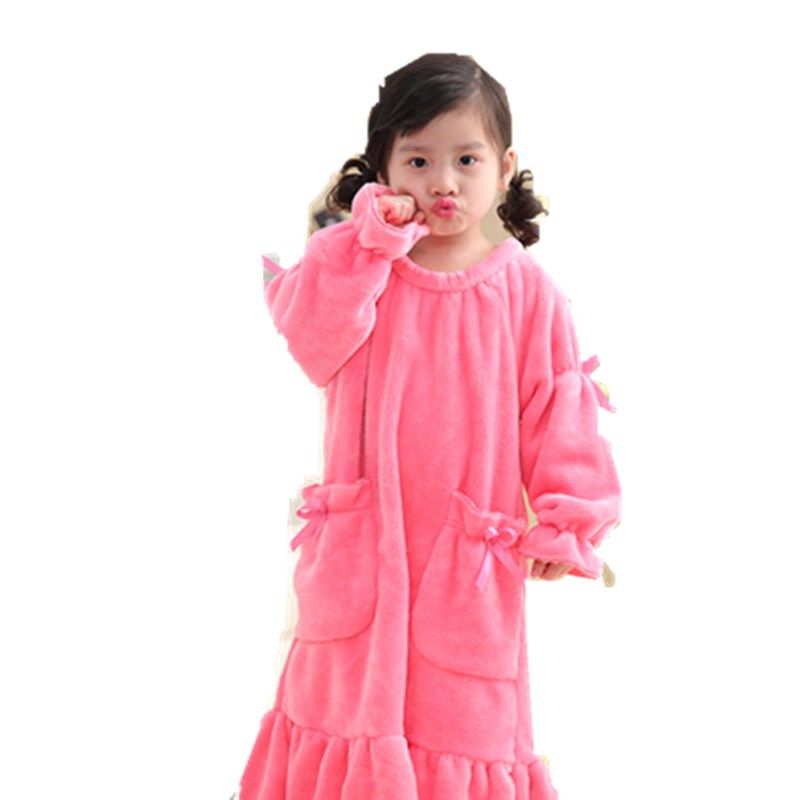 秋冬女童加厚保暖女士珊瑚法兰绒双面绒亲子母女宫廷公主睡裙睡衣,童装/婴儿装/亲子装,家居裙/睡裙,淘宝优惠券,粉丝福利购,淘宝优惠卷