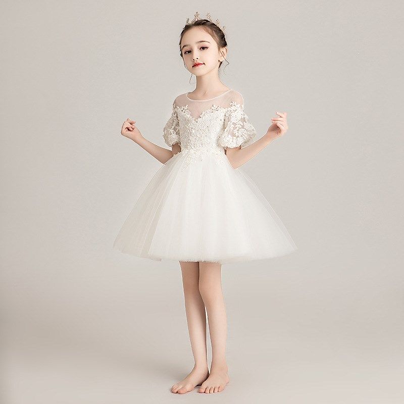 女童公主裙花童婚纱裙蓬蓬纱儿童洋气晚礼服女孩钢琴演出服主持人,女装/女士精品,连衣裙,淘宝优惠券,粉丝福利购,淘宝优惠卷