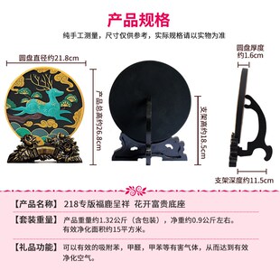 敦煌文创旅游纪念品九色鹿摆件梅花鹿工艺品送外宾国风礼品伴手礼