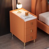 精致小床头柜实木轻奢高级感新款 家用简约极简卧室小型床边收纳柜