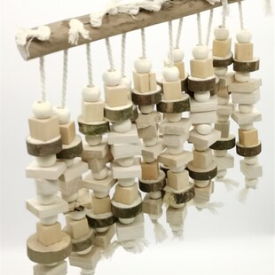 宠物大师鹦鹉玩具鸟大串积木瀑布玩具灰机葵花金刚啃咬玩具 /W003