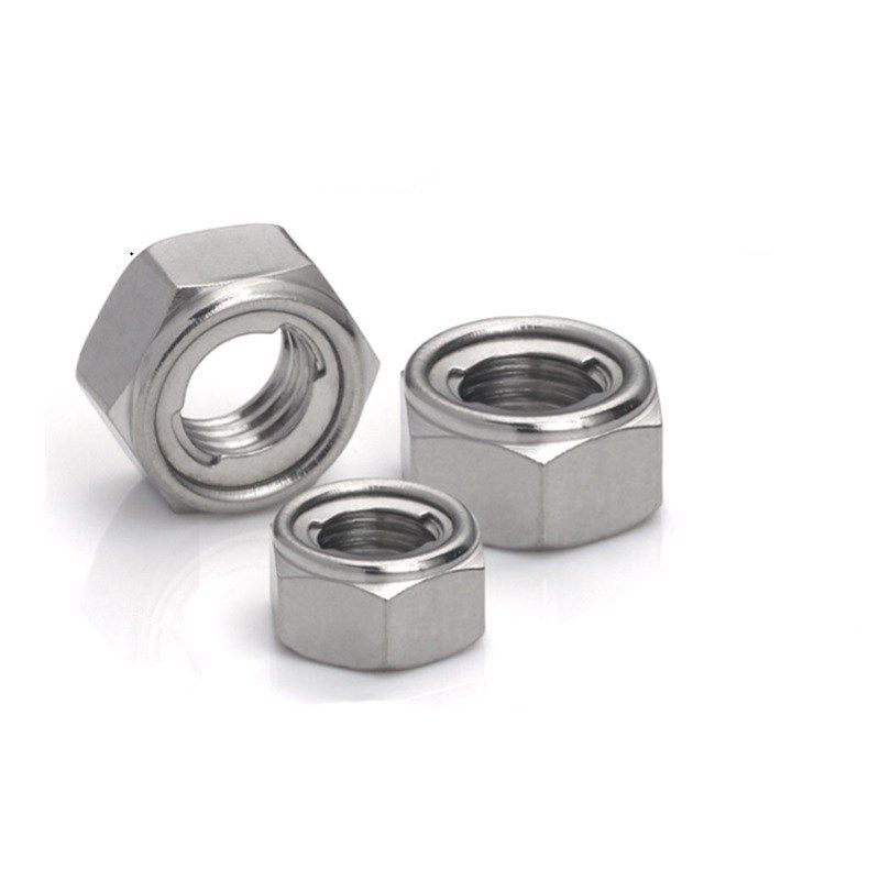 304/316不锈钢GB/T6184-2000 1型全金属六角锁紧螺母 自锁紧螺母
