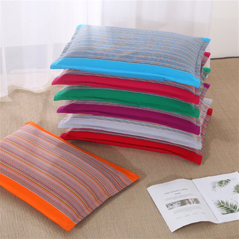 荞麦枕头老粗布全荞麦皮单人枕头学生枕成人枕头枕芯护颈枕助睡眠