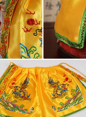 观音披风斗篷神像披肩佛衣双龙袍佛像观音娘娘30cm50cm荷花凤凰