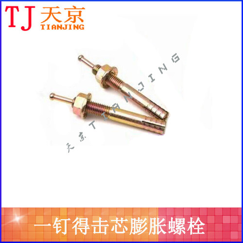 一钉得胀管击芯膨胀举升机膨胀栓6-8-10-12-14-16-18-20-22-24-30