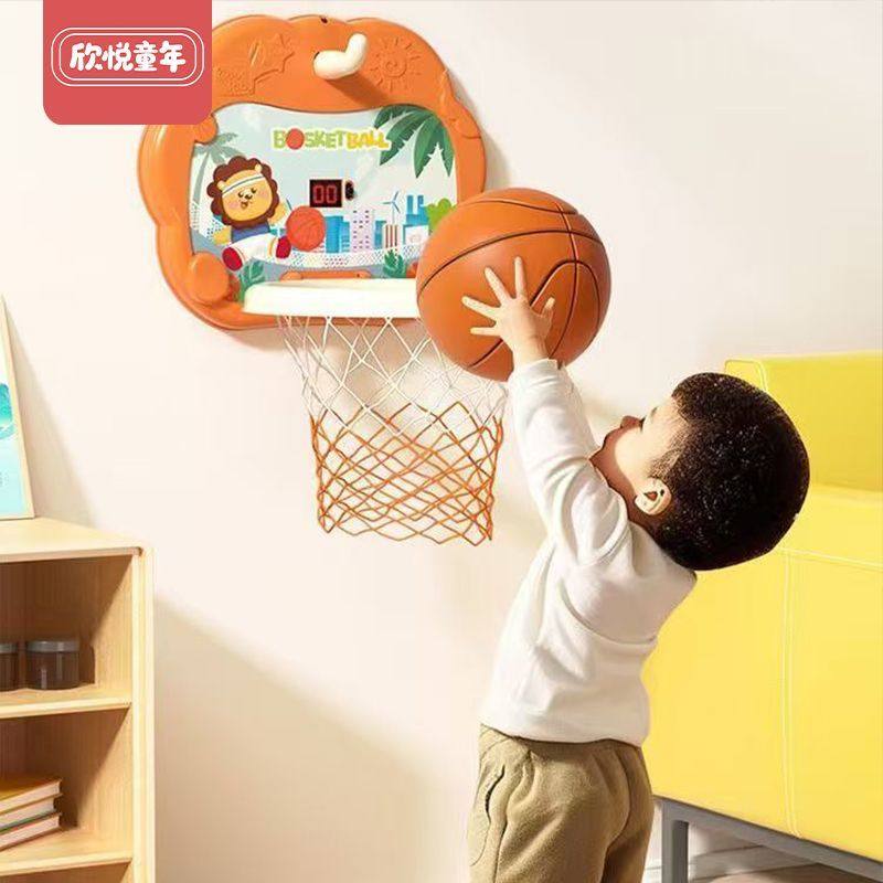 趣味室内运动大号篮球框投篮玩具