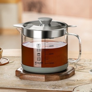 中药过滤量杯药渣滤网神器超细滤药耐高温过滤网厨房漏勺汤药网筛