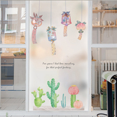 窗户玻璃贴纸自粘防走光透光磨砂不透明防走光浴室窗花卫生间贴膜