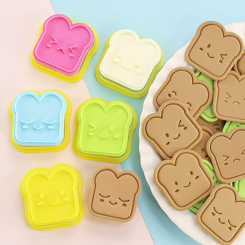 小吐司饼干模具5件套卡通家用diy曲奇烘焙工具3d立体按压翻糖模具,厨房/烹饪用具,烘焙模具,淘宝优惠券,粉丝福利购,淘宝优惠卷