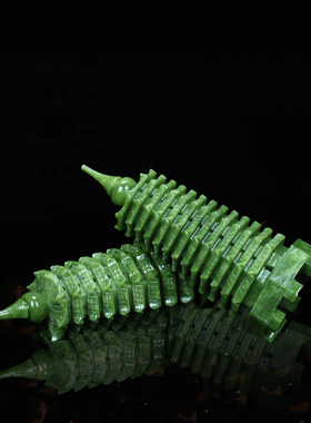 玉雕文昌塔9层13层客厅办公室桌书房书桌青玉石摆件中式工艺礼品