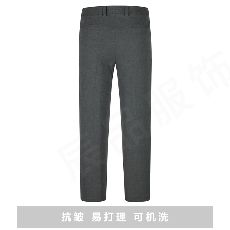 新款奥迪女西裤汽车4S店国产销售女士平纹灰色女裤职业装修身工装