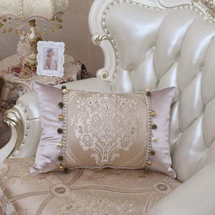 欧式沙发抱枕长方形靠垫靠枕抱枕套含芯客厅靠背床头腰靠可定做