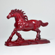 红花梨木雕一马当先摆件实木马雕刻家居客厅工艺品办公桌开业礼品