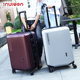 芮文拉杆箱万向轮女铝框旅行箱男学生皮箱子L20寸登机箱行李箱小