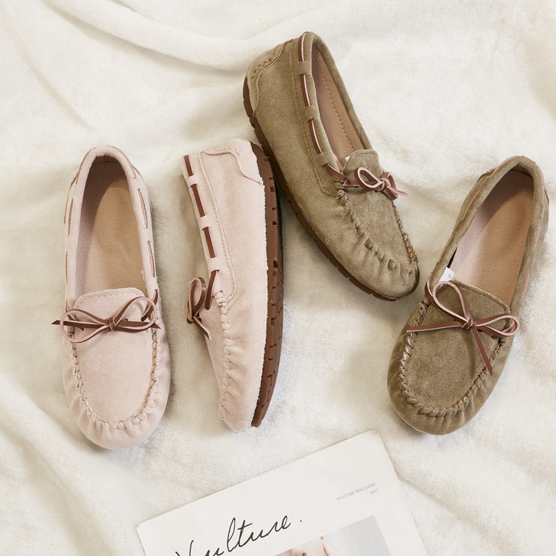 春秋季可水洗不掉色透气豆豆鞋女款浅口平底圆头休闲单鞋,女鞋,乐福鞋（豆豆鞋）,淘宝优惠券,粉丝福利购,淘宝优惠卷