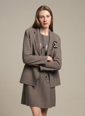 CAGLIARI EXCHANGE/卡利亚里一粒扣双面西服4003212