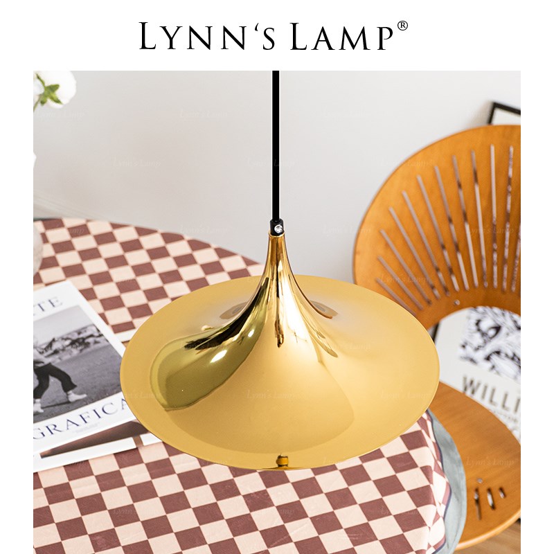 Lynns立意 semi极简喇叭吊灯 餐厅岛台咖啡厅轻奢北欧设计师灯具