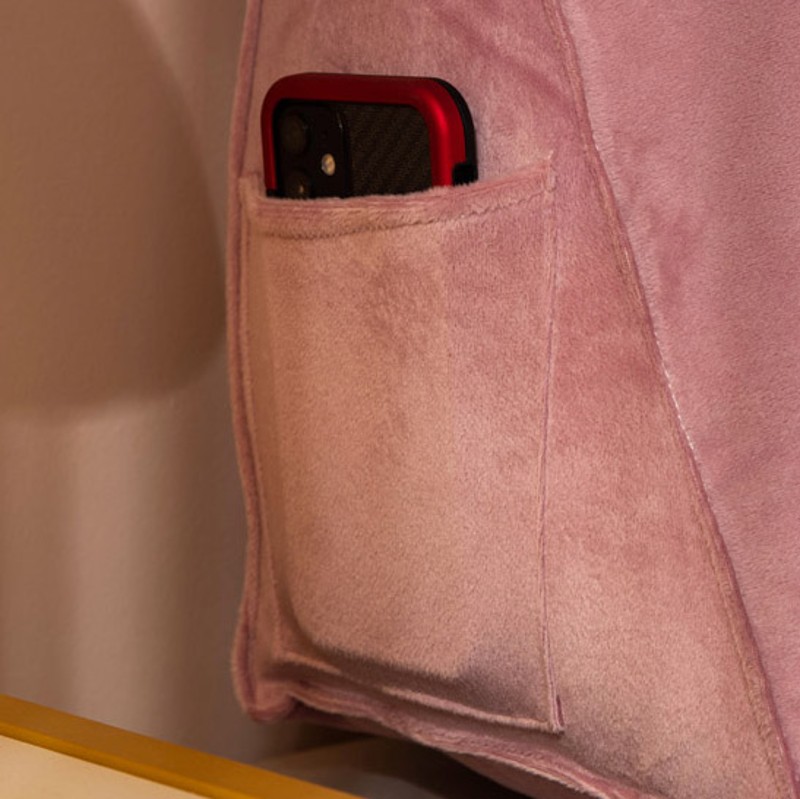 太可爱啦 床头靠垫少女心靠枕床上榻榻米软包三角网红大靠背拆洗