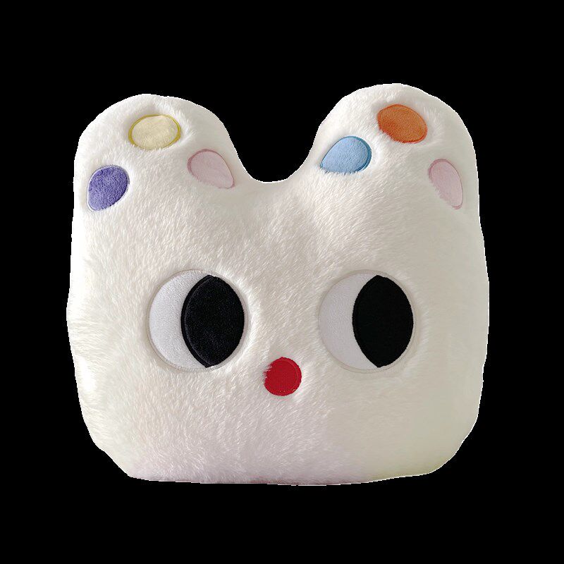 奶噗噗沙发抱枕客厅家居摆件装饰床上靠枕少女心可爱毛绒玩偶公仔