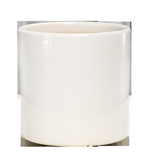 花盆陶瓷简约创意圆柱形多彩桌面多肉绿萝君子兰落地透气花盆 包邮