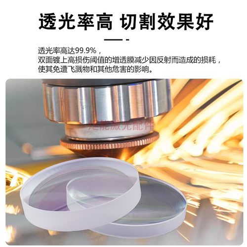 嘉强BT240准直聚焦镜片邦德透镜BM114激光切割头双凸弯月牙内部镜