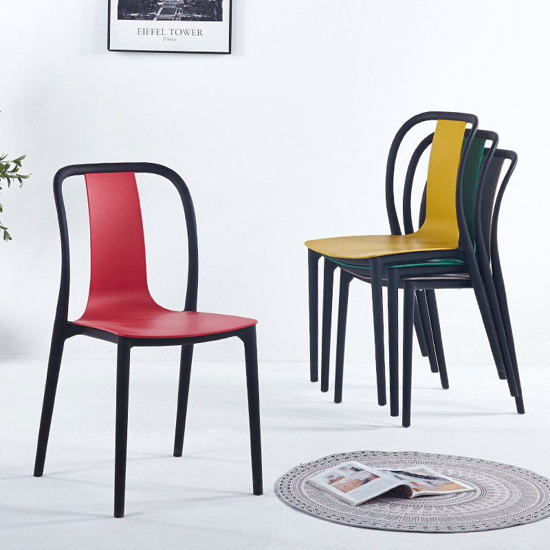 北欧简约家用塑料餐椅休闲创意成人靠背椅子网红咖啡厅会议洽谈椅,住宅家具,餐椅,淘宝优惠券,粉丝福利购,淘宝优惠卷