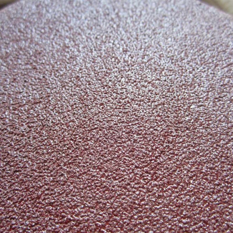 植绒砂纸片 气动机自粘拉绒布角磨机砂纸磨片圆盘抛光片100MM 4寸