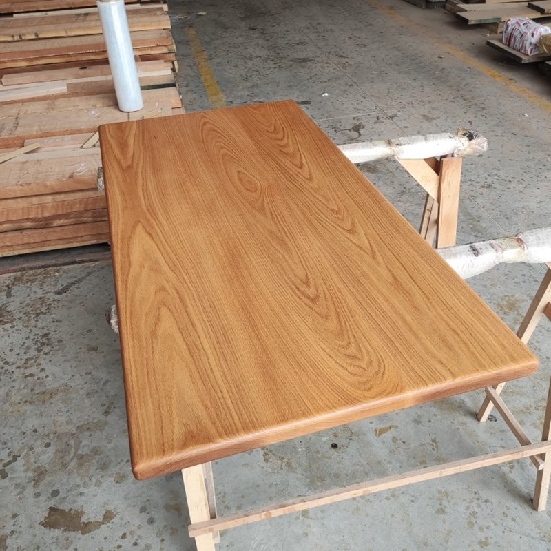 樱桃木红橡木黑胡桃实木桌面板可做书桌茶桌电脑桌会议桌吧台桌面