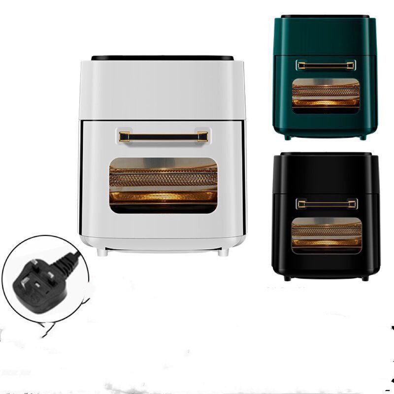 110V220V欧美英规智能空气电炸锅15L升大容量烤箱薯条一体机无油