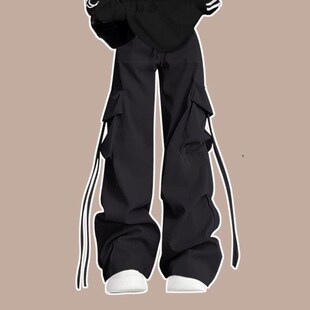 又a又飒加绒卫衣套装女冬装2024新款工装裤小个子ootd穿搭一整套