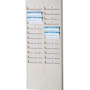 爱宝KJ24考勤架 考勤卡架 24位塑料卡架