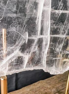 简约抽象水晶石软装摆件室内轻奢客厅桌面玄关样板间酒店装饰摆件