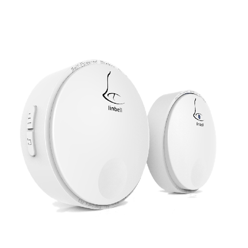 领普无线门铃G2家用自发电不用电池老人呼叫器一拖二电子无线门铃