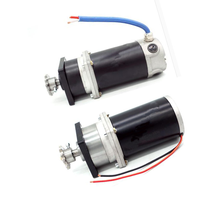 90行星直流减速电机380W12V24V播种机施肥机双箱专用大功率马达