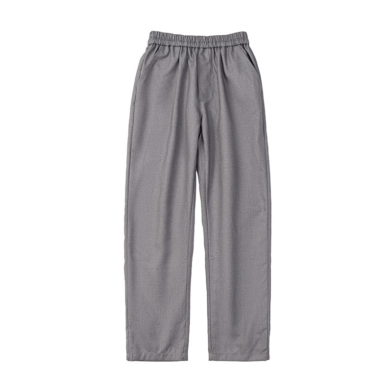 小学生英伦学院风藏青卡其灰色长西装裤子班校服幼儿园男童松紧腰