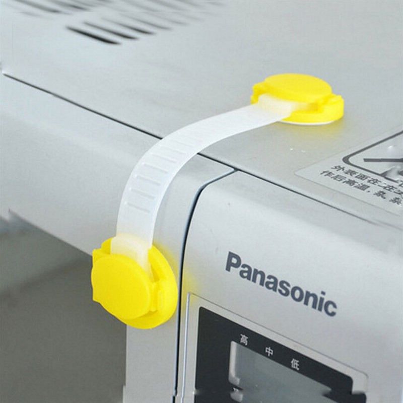 儿童锁扣抽屉锁安全婴儿防开防夹手宝宝推拉门冰箱防护柜子柜门锁