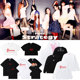 T恤打底衫 TWICE2024日专STRATEGY快闪周边同款 衣服纯棉印花长短袖
