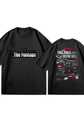 ATEEZ专辑THE WORLD EP.FIN : WILL短袖T恤衫夏季女士上衣T恤