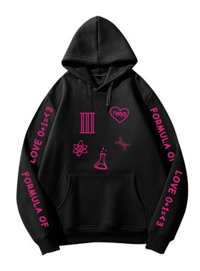 TWICE 舞台同款打歌服 formula of love 0+1=3专辑同款连帽衫卫衣