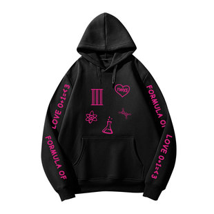 TWICE 舞台同款打歌服 formula of love 0+1=3专辑同款连帽衫卫衣
