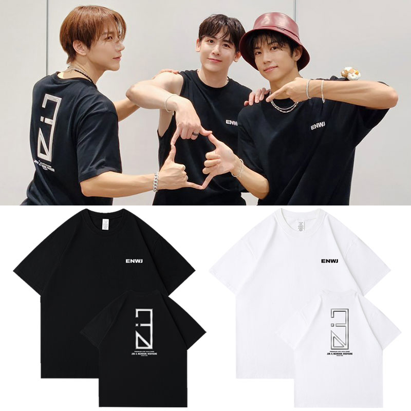 2PM2024ENWJ演唱会周边金峻秀尼坤张祐荣同款短袖T体恤宽松上衣服
