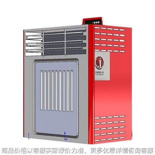 120平颗粒取暖炉 家用供暖炉 小型颗粒热风设备 取暖炉