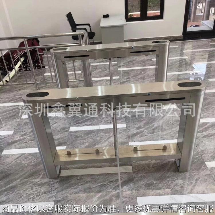 防撞速通门_大厦出入口二维码闸机_物业公司出入口速通门
